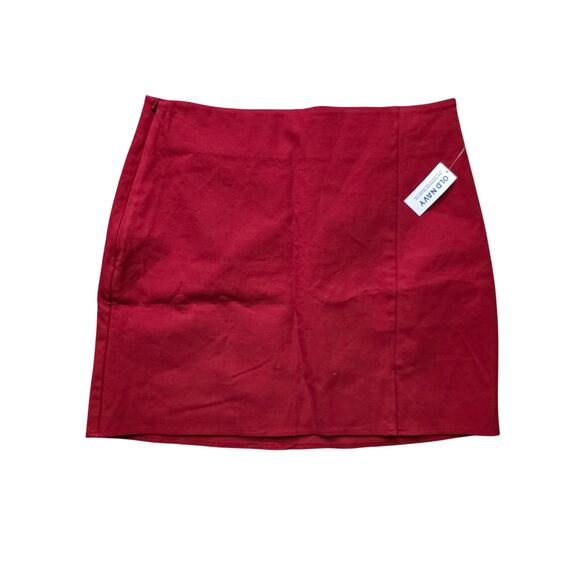 Old Navy Pixie Mini Skirt Women’s Size M Red NWT - Picture 1 of 7